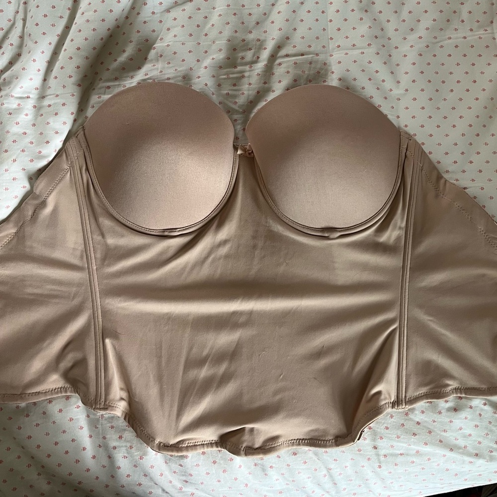 Strapless corset